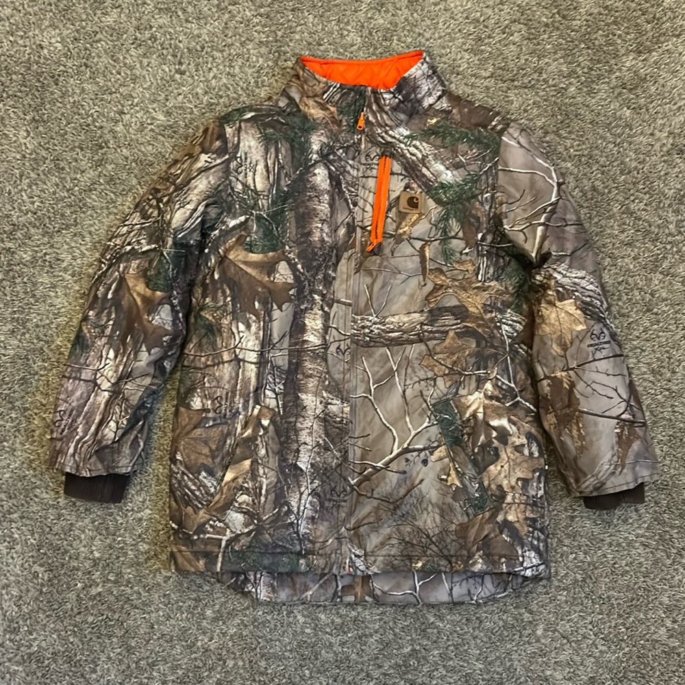 Carhartt camo coat